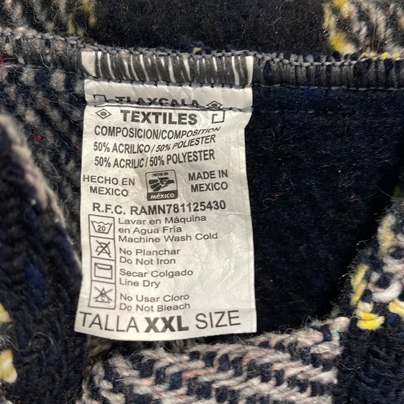 Xxl Mexican blanket jacket - Picture 4 of 4